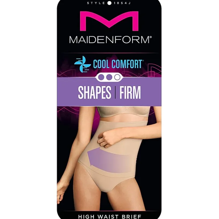 Maidenform Hi-Waist Control Briefs 1854
