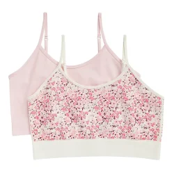 Maidenform Plus Little & Big Kid Girls Seamless Light Support 2-pc. Bralette Rj2307s