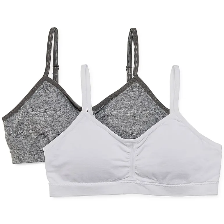 Maidenform Plus Little & Big Kid Girls Multi-Pack 2-pc. Bralette J42172p