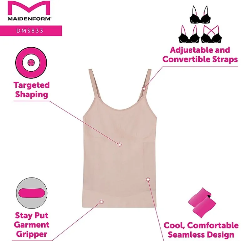 Maidenform Seamless Shapewear Camisole Dms833
