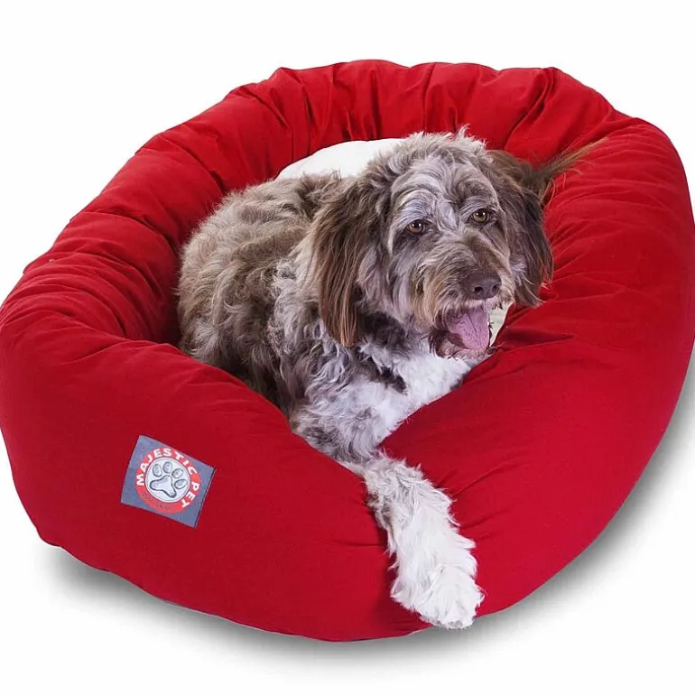 Majestic Pet Sherpa Bagel Pet Bed