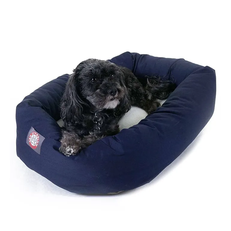 Majestic Pet Sherpa Bagel Pet Bed