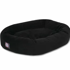Majestic Pet Suede Bagel Pet Bed