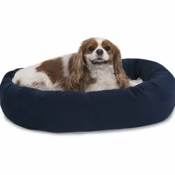 Majestic Pet Suede Bagel Pet Bed