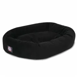 Majestic Pet Suede Bagel Pet Bed