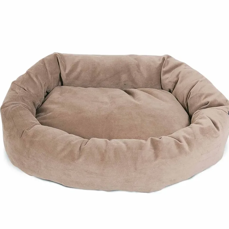 Majestic Pet Suede Bagel Pet Bed