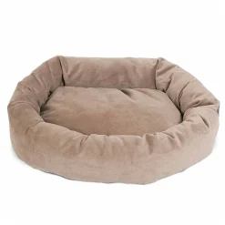 Majestic Pet Suede Bagel Pet Bed