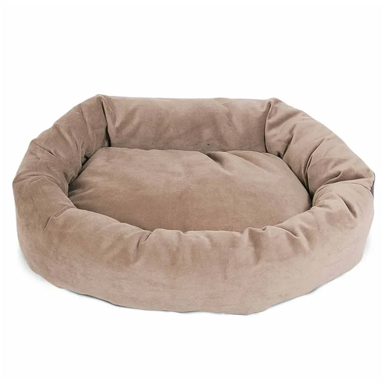 Majestic Pet Suede Bagel Pet Bed