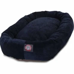 Majestic Pet Villa Collection Micro-Velvet Bagel Pet Bed
