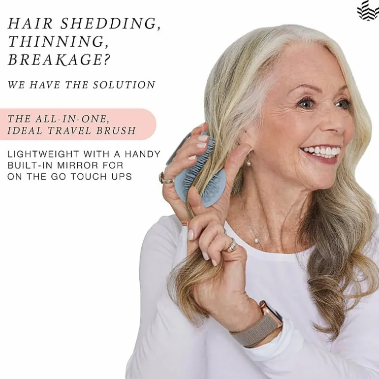 MANTA® Mirror Hair Brush