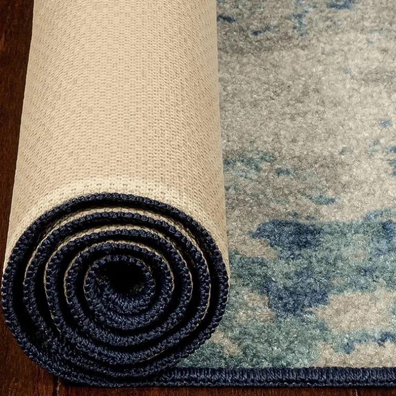 Maples Abstract Stone Rectangular Indoor Accent Rug