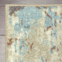 Maples Abstract Stone Rectangular Indoor Accent Rug