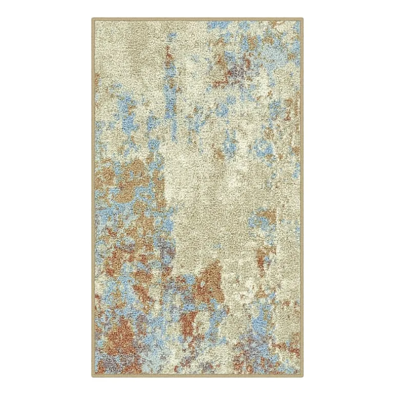 Maples Abstract Stone Rectangular Indoor Accent Rug