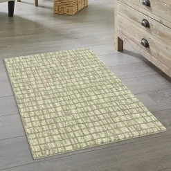 Maples Grid Indoor Rectangular Accent Rug