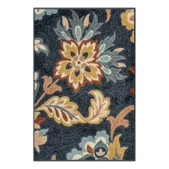 Maples Jacobean Floral Indoor Rectangular Accent Rug