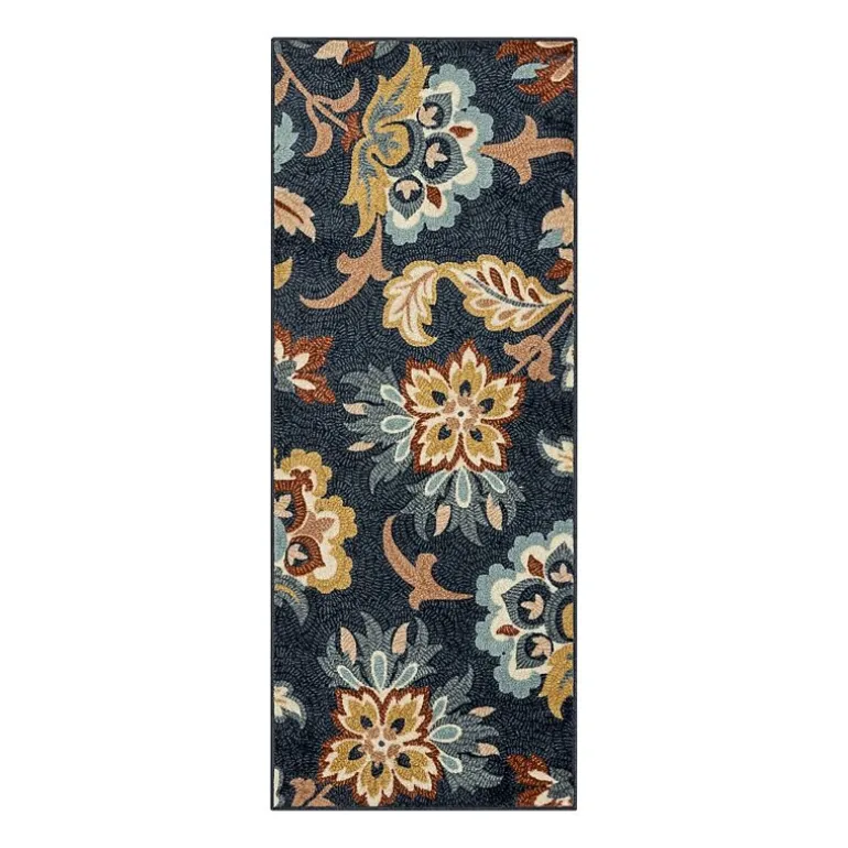 Maples Jacobean Floral Indoor Rectangular Runner
