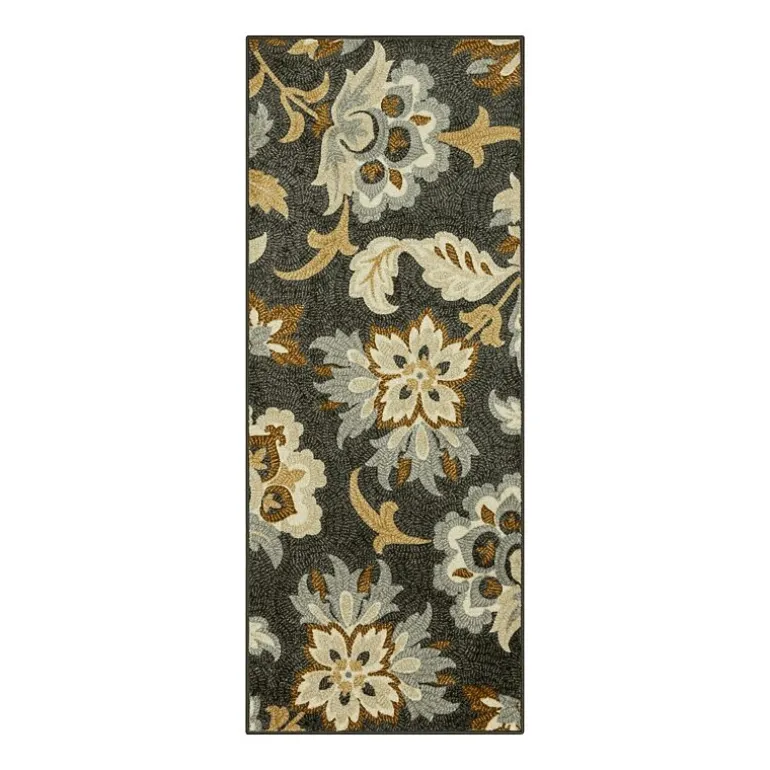 Maples Jacobean Floral Indoor Rectangular Runner