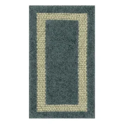 Maples Solid Cut and Loop Indoor Rectangular Accent Rug