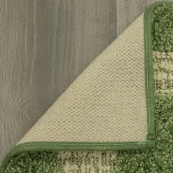 Maples Solid Cut and Loop Indoor Rectangular Accent Rug