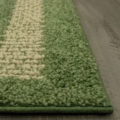 Maples Solid Cut and Loop Indoor Rectangular Accent Rug