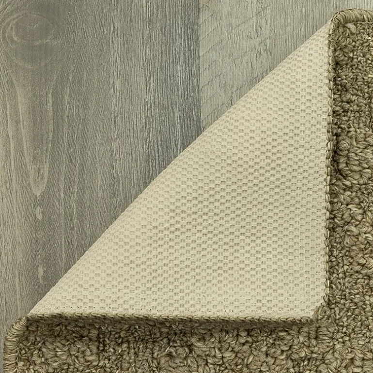 Maples Textured Solid Weave Indoor Rectangular Accent Rug