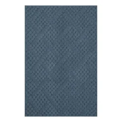 Maples Textured Solid Weave Indoor Rectangular Accent Rug