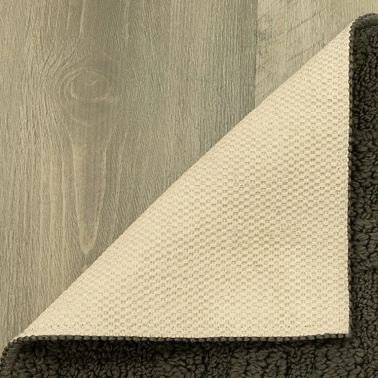 Maples Textured Solid Weave Indoor Rectangular Accent Rug