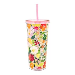 Martha Stewart Acrylic Tumbler with Straw