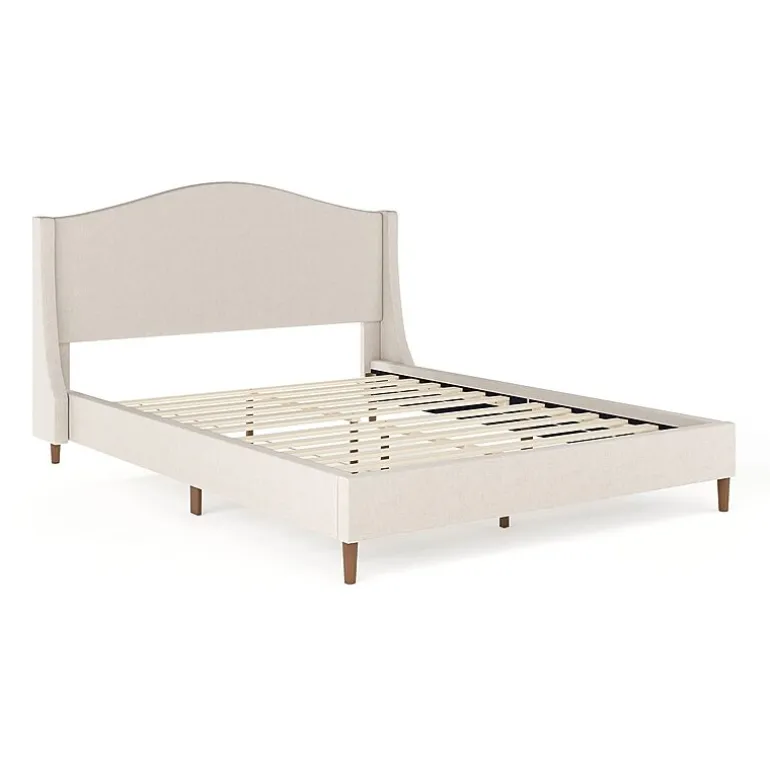 Martha Stewart Amelia Upholstered Platform Bed