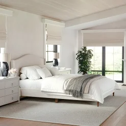 Martha Stewart Amelia Upholstered Platform Bed