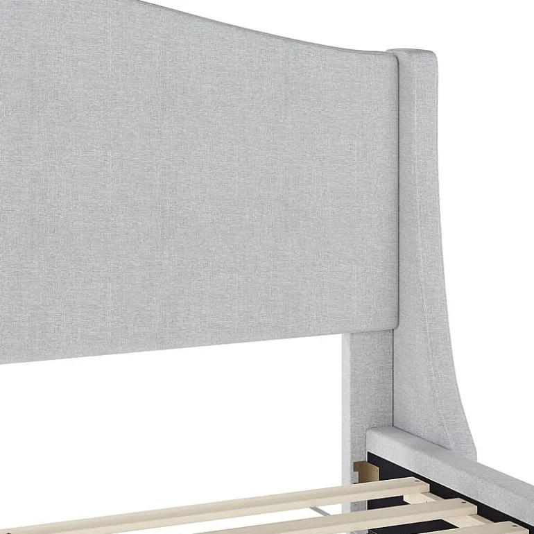 Martha Stewart Amelia Upholstered Platform Bed