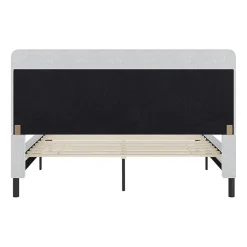 Martha Stewart Amelia Upholstered Platform Bed