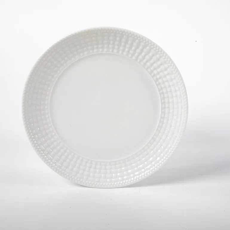 Martha Stewart Basketweave 12-pc. Ceramic Dinnerware Set