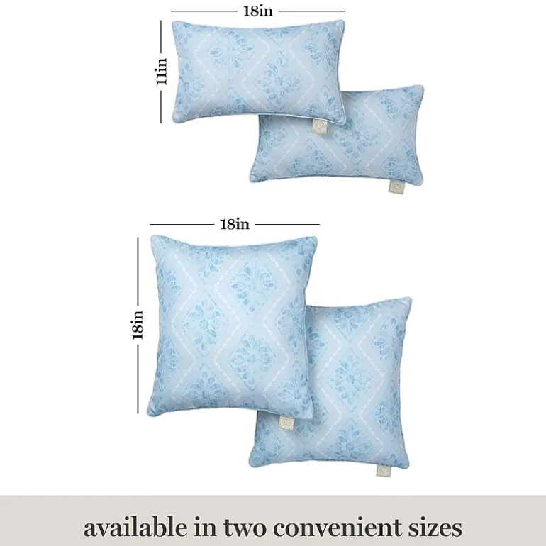 Martha Stewart Becca 2-pc. Rectangular Throw Pillow