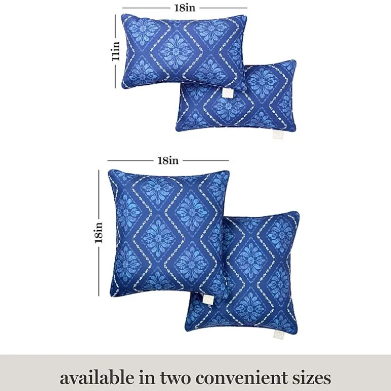 Martha Stewart Becca 2-pc. Rectangular Throw Pillow