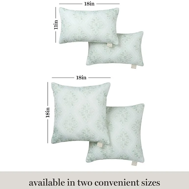 Martha Stewart Becca 2-pc. Rectangular Throw Pillow