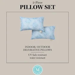 Martha Stewart Becca 2-pc. Rectangular Throw Pillow
