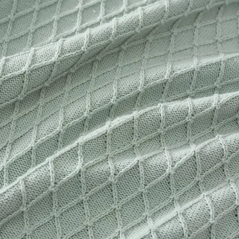 Martha Stewart Bonnie Knit Lightweight Throw
