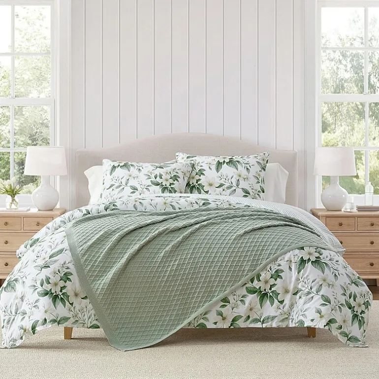 Martha Stewart Bonnie Knit Lightweight Throw