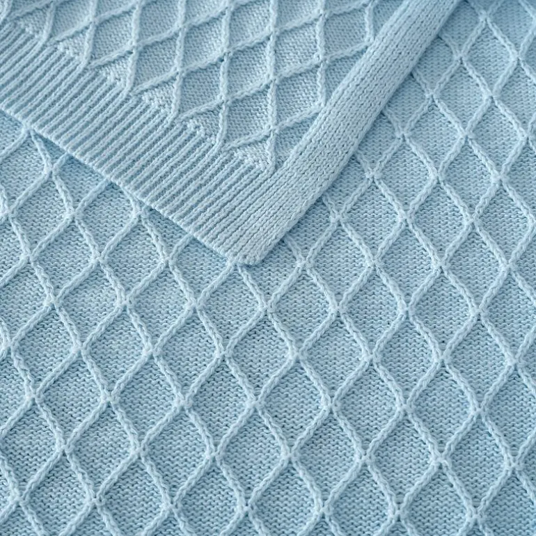 Martha Stewart Bonnie Knit Lightweight Throw