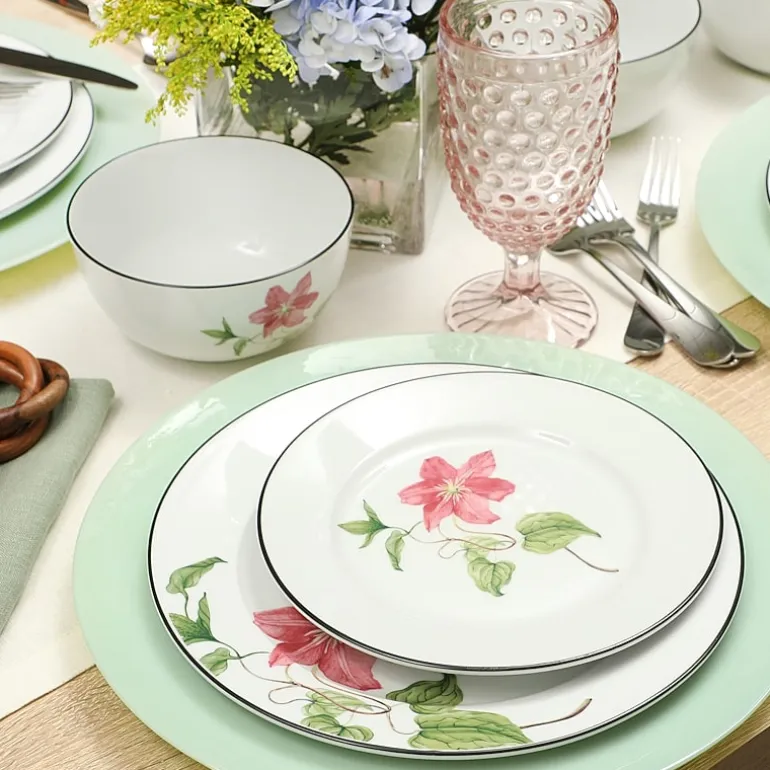 Martha Stewart Botanical Garden 12-pc. Ceramic Dinnerware Set