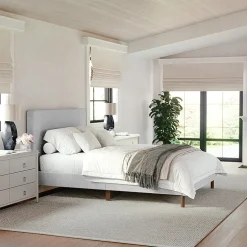 Martha Stewart Britta Upholstered Platform Bed