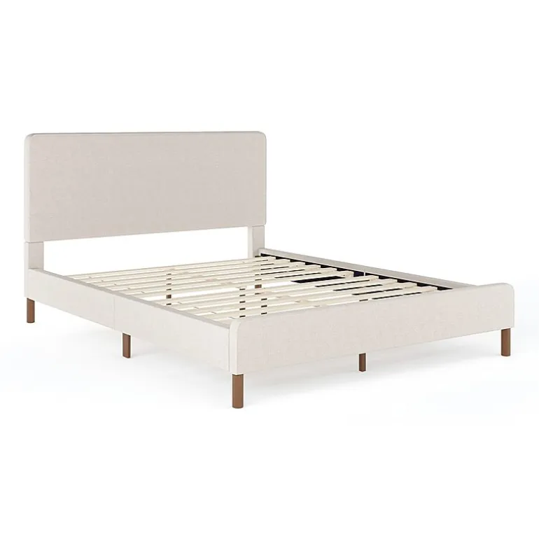 Martha Stewart Britta Upholstered Platform Bed