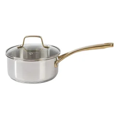Martha Stewart Castelle Stainless Steel 10-pc. Cookware Set