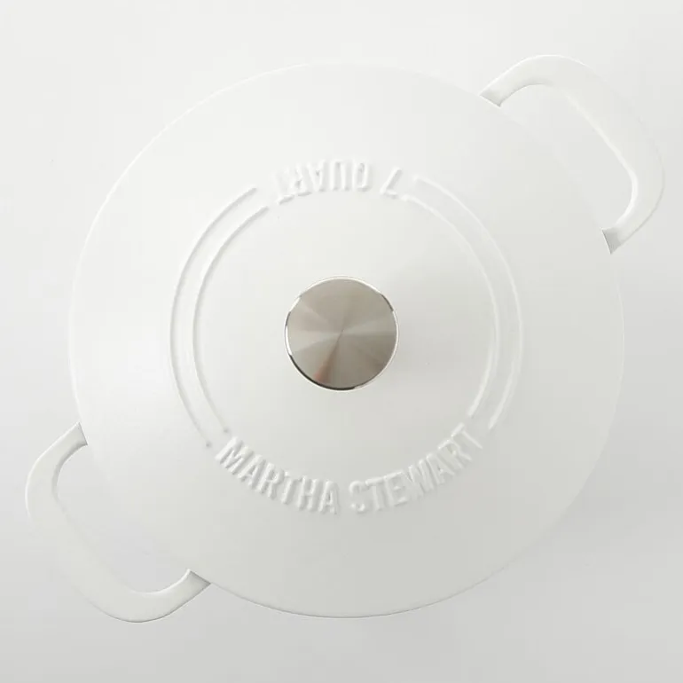 Martha Stewart Cast Iron 7-qt. Dutch Oven