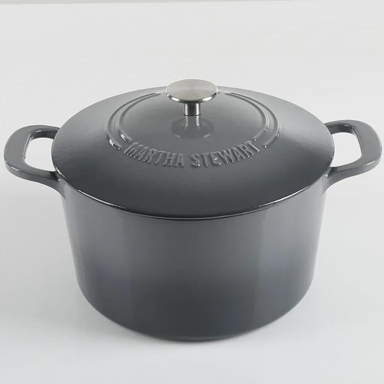 Martha Stewart Cast Iron 7-qt. Dutch Oven