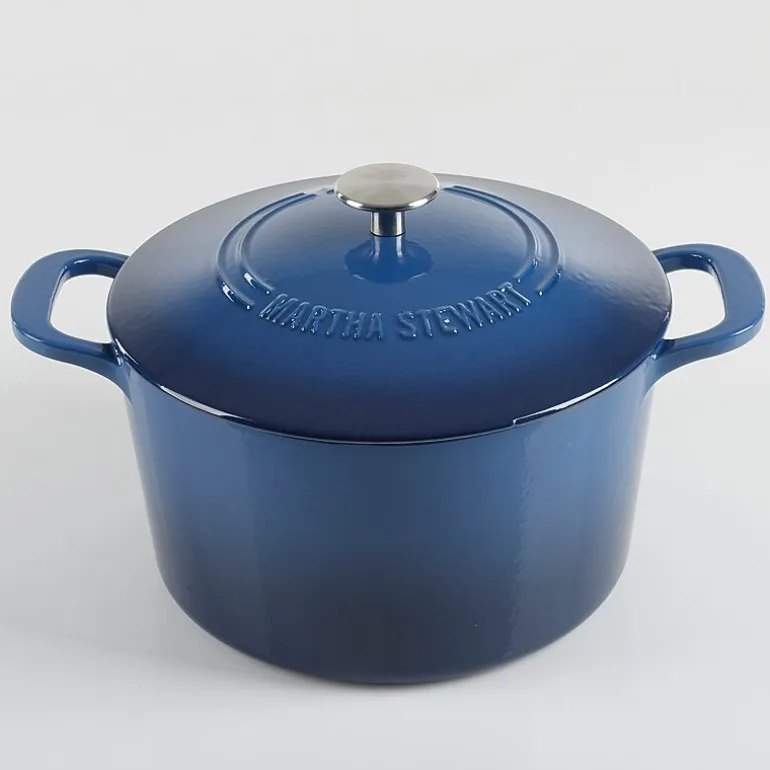 Martha Stewart Cast Iron 7-qt. Dutch Oven