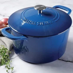 Martha Stewart Cast Iron 7-qt. Dutch Oven