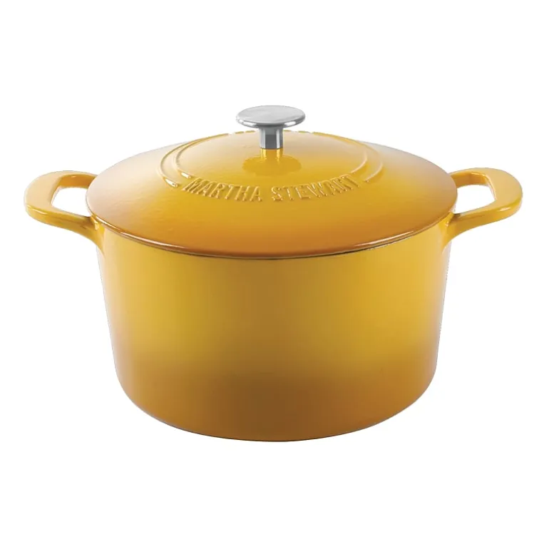 Martha Stewart Cast Iron 7-qt. Dutch Oven