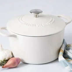 Martha Stewart Cast Iron 7-qt. Dutch Oven